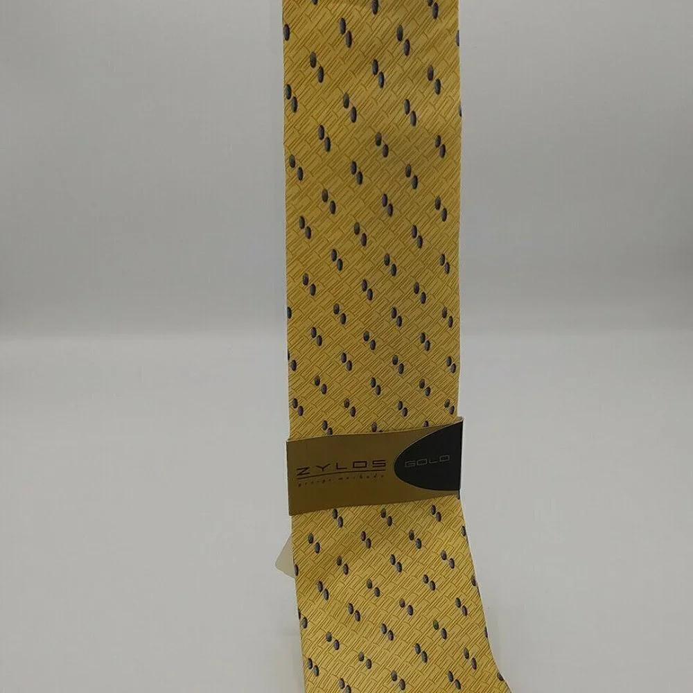 George Machado Zylos Gold Tie